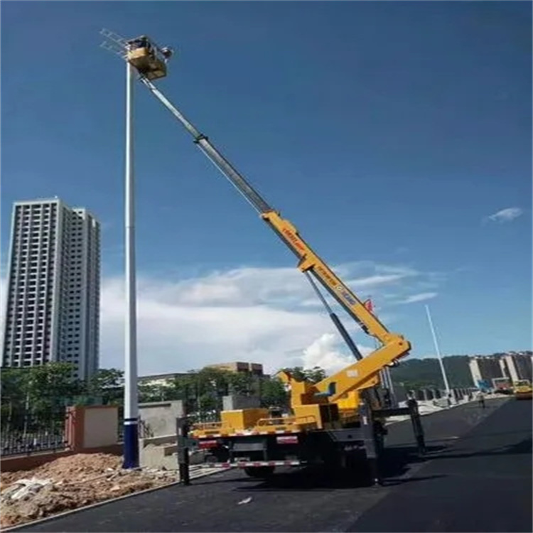 梁子湖维修路灯的曲臂升降车出租