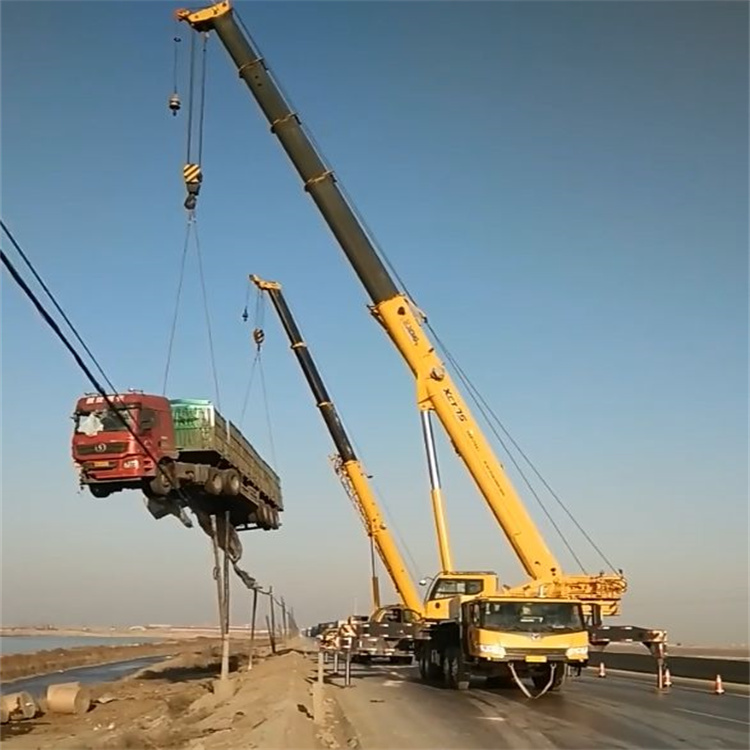梁子湖吊车怎么吊货车